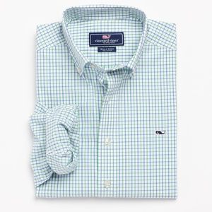 NEW - Vineyard Vines Tucker WHALE Gingham